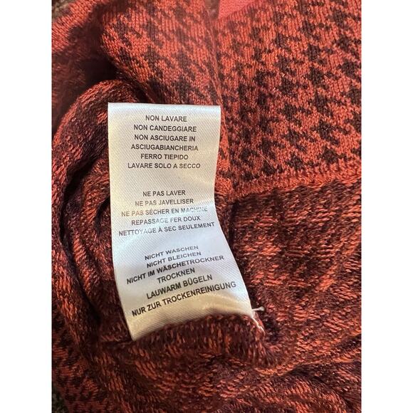 Paul Smith Sweater Men’s Size Small Multicolor Houndstooth & Stripes - Picture 4 of 6